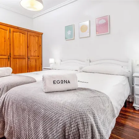 Appartement Egona - Primera Linea De Playa Con Parking - *