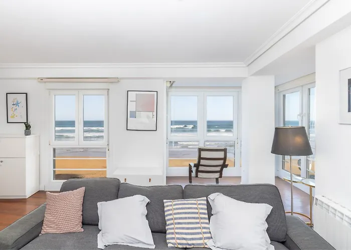 Baneru 3-3, 1ª Linea De Playa Con Parking - By Egona Zarautz